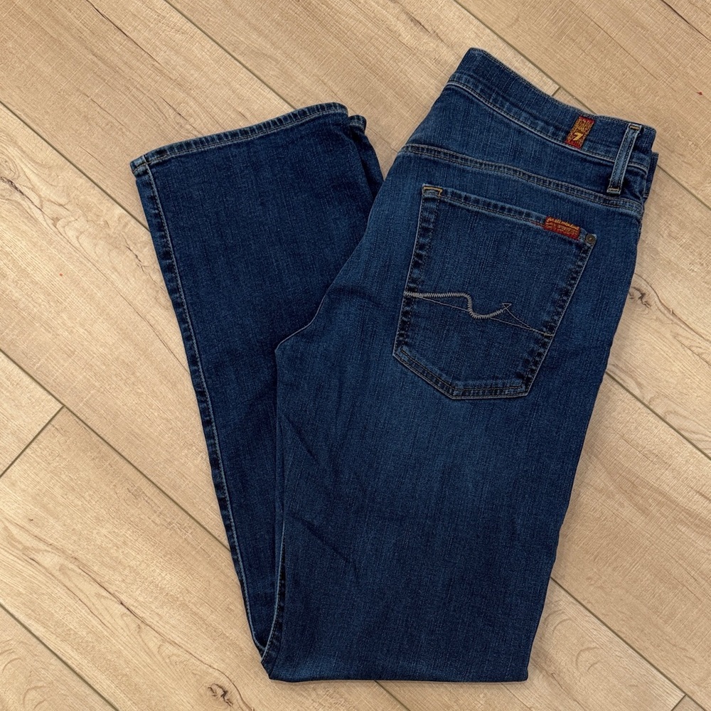 7 For All Mankind Dark Blue Men's Jeans